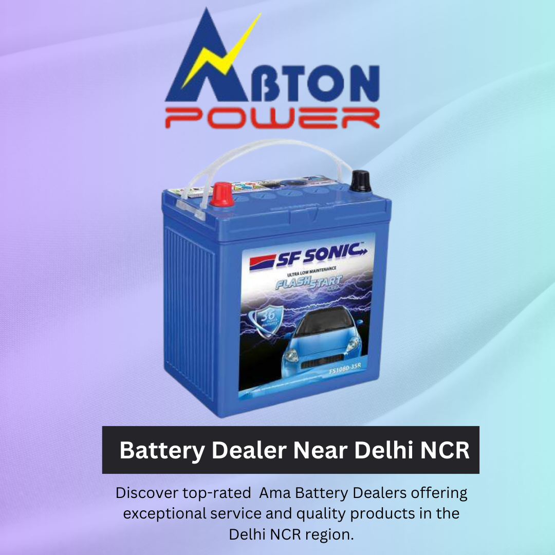 Best Battery Dealer Near Me in Delhi NCR