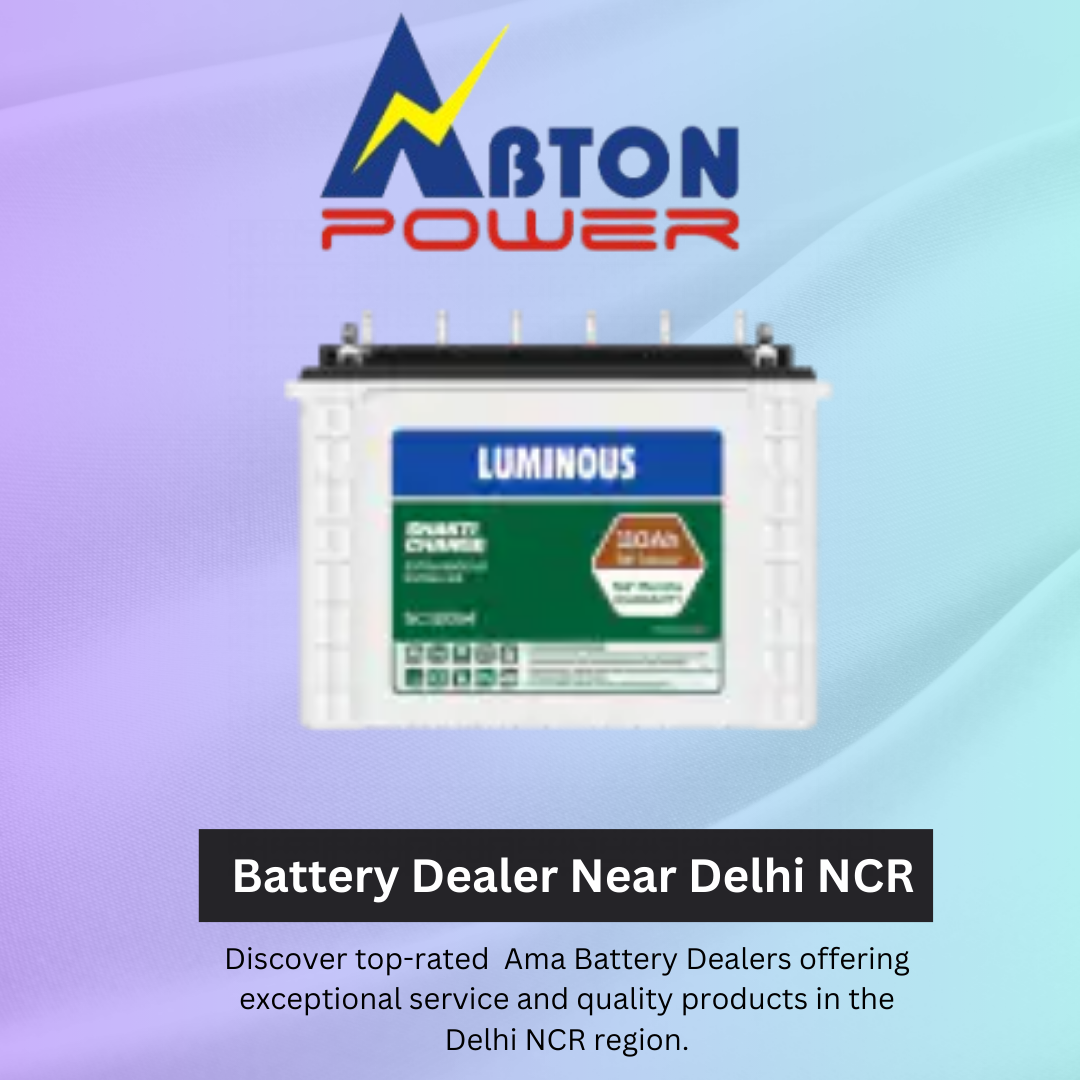 Best Battery Dealer Near Me in Delhi NCR